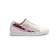 Women's Bishop Color Line Purple Gray White Leather Sneakers 91791-016 - ROYAL ELASTICS