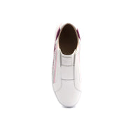 Women's Bishop Color Line Purple Gray White Leather Sneakers 91791-016 - ROYAL ELASTICS