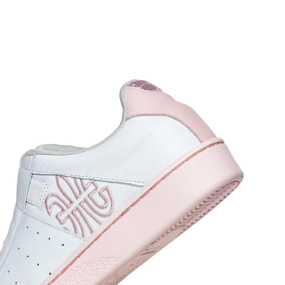 Women's Icon Genesis White Pink Leather Sneakers 91901-010 - ROYAL ELASTICS