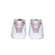 Women's Icon Genesis White Pink Glitter Leather Sneakers 91901-100 - ROYAL ELASTICS