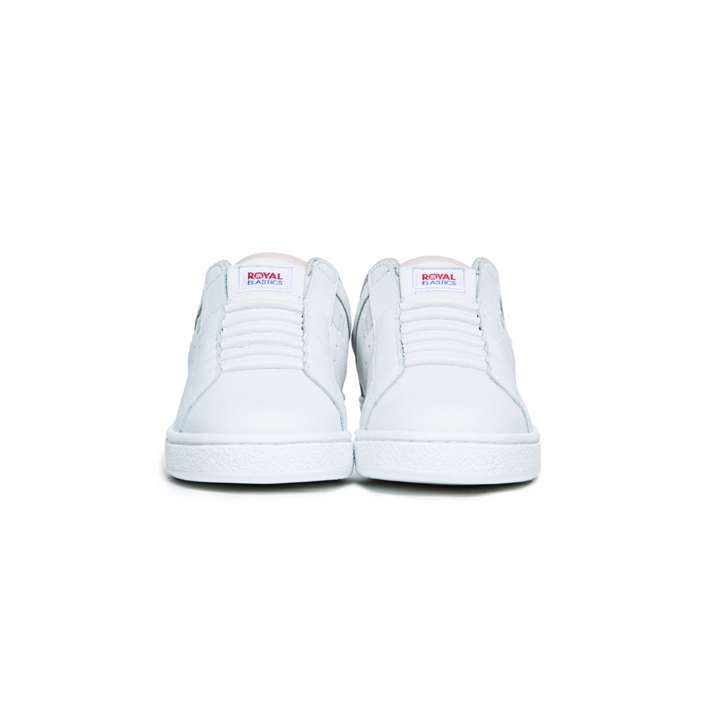 Women's Icon Genesis White Pink Leather Sneakers 91902-016
