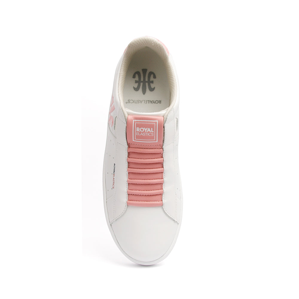 Women's Icon Genesis Color Bar Pink Leather Sneakers 91992-010 - ROYAL ELASTICS