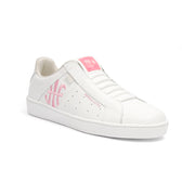 Women's Icon Genesis Bubblegum White Pink Leather Sneakers 91992-100 - ROYAL ELASTICS