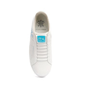 Women's Icon Genesis Bubblegum White Blue Leather Sneakers 91992-500 - ROYAL ELASTICS