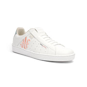 Women's Icon Genesis Crown White Pink Blue Leather Sneakers 91992-501 - ROYAL ELASTICS