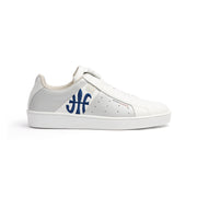 Women's Icon Genesis Spotlight White Gray Leather Sneakers 91993-085 - ROYAL ELASTICS