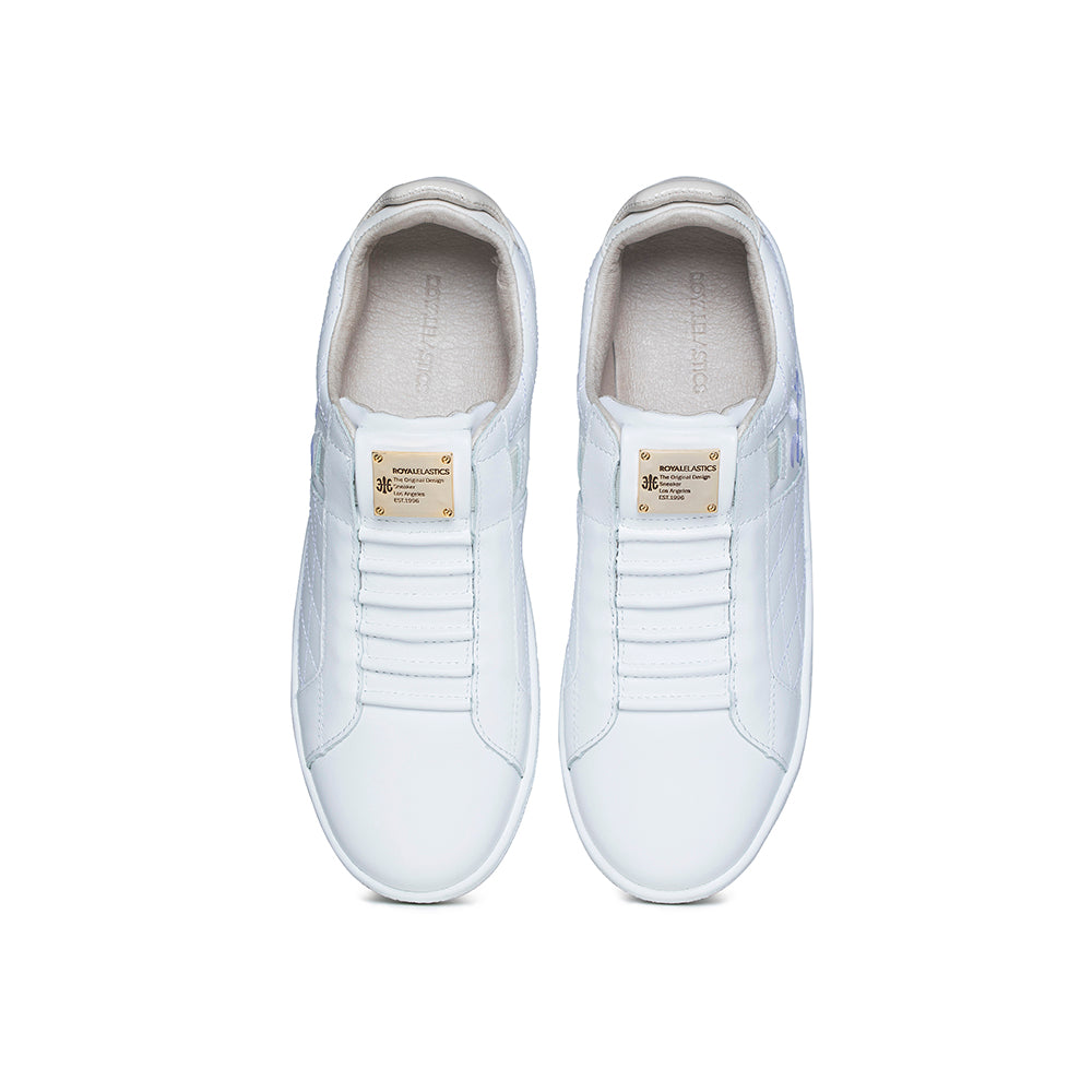 Women's Icon SBI White Cream Leather Sneakers 92501-000 - ROYAL ELASTICS