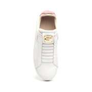 Women's Icon SBI White Pink Leather Sneakers 92583-010 - ROYAL ELASTICS