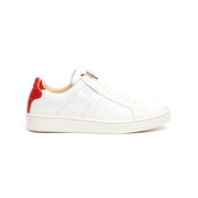 Women's Icon SBI White Red Leather Sneakers 92583-081 - ROYAL ELASTICS