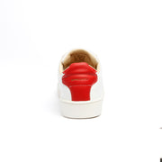 Women's Icon SBI White Red Leather Sneakers 92583-081 - ROYAL ELASTICS