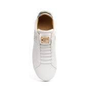 Women's Icon SBI White Blue Leather Sneakers 92592-050 - ROYAL ELASTICS