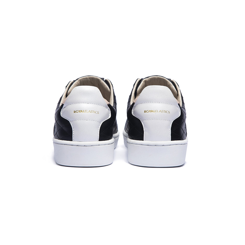 Women's Icon SBI Black Pink Leather Sneakers 92594-901 - ROYAL ELASTICS