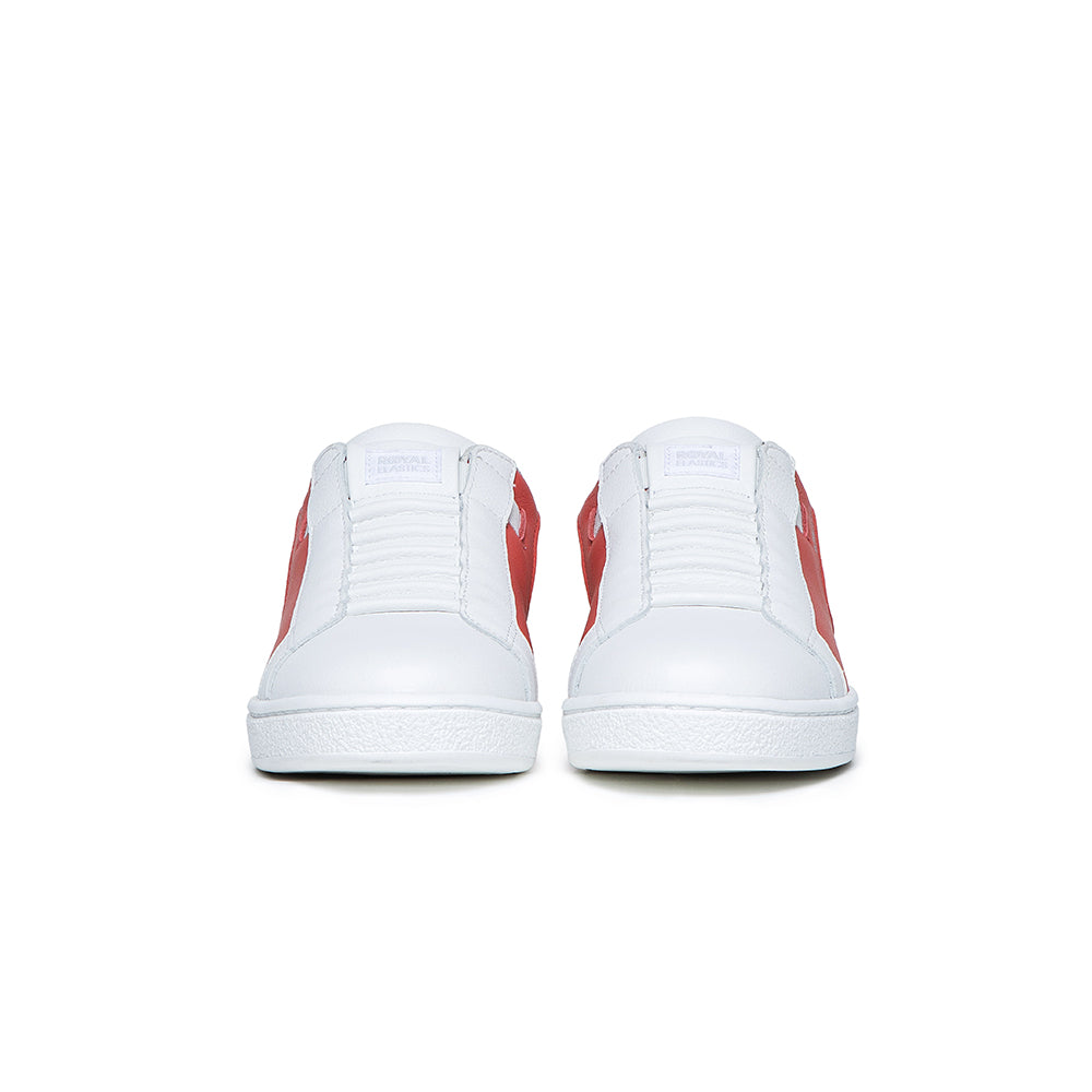 Women's Adelaide White Pink Leather Sneakers 92612-018