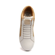 Women's Adelaide White Gold Leather Sneakers 92683-220 - ROYAL ELASTICS
