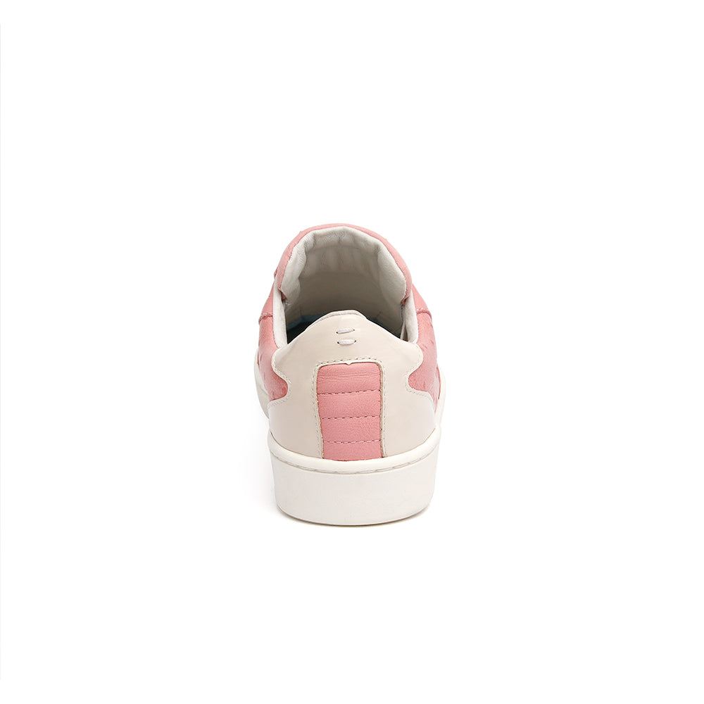 Women's Adelaide Pink Gray Leather Sneakers 92684-110 - ROYAL ELASTICS