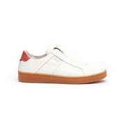 Women's Icon Urbanite White Red Leather Sneakers 92982-010 - ROYAL ELASTICS