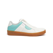 Men's Icon Dots White Green Leather Sneakers 02983-040 - ROYAL ELASTICS