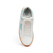 Men's Icon Dots White Green Leather Sneakers 02983-040 - ROYAL ELASTICS