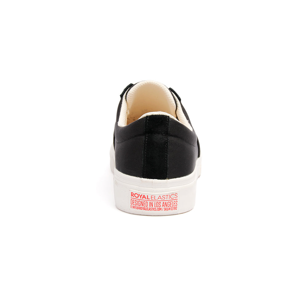 Women's Tela Black White Sneakers 93092-989 - ROYAL ELASTICS