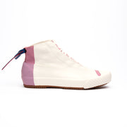 Women's London Hi Beige Pink Canvas High Tops 93482-101 - ROYAL ELASTICS