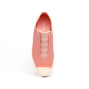 Women's London Pink Beige Canvas Low Tops 93582-101 - ROYAL ELASTICS