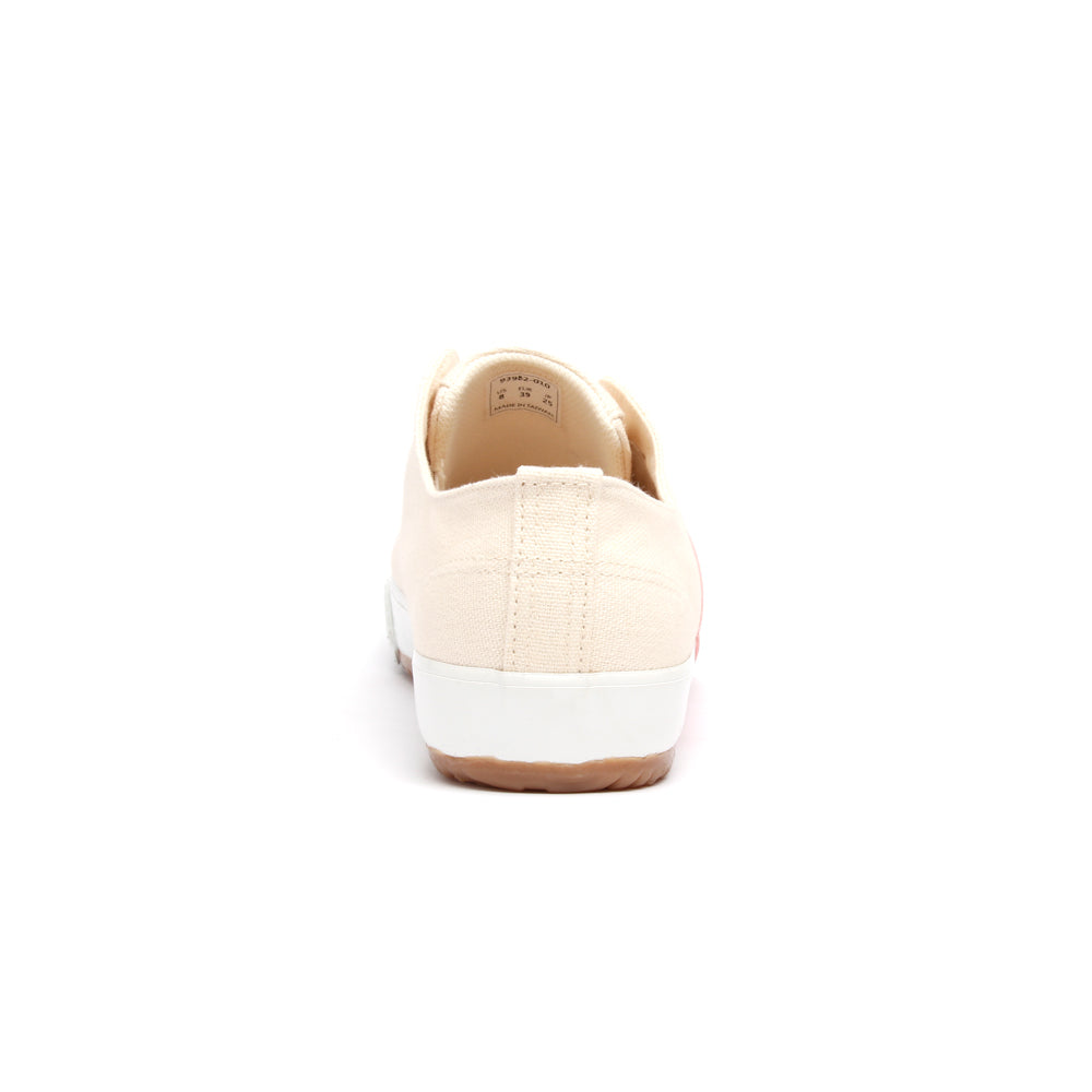 Women's New York Beige Pink Canvas Low Tops 93982-010 - ROYAL ELASTICS