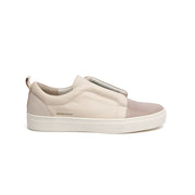 Women's Meister Whitecap Gray Leather Low Tops 94384-880 - ROYAL ELASTICS