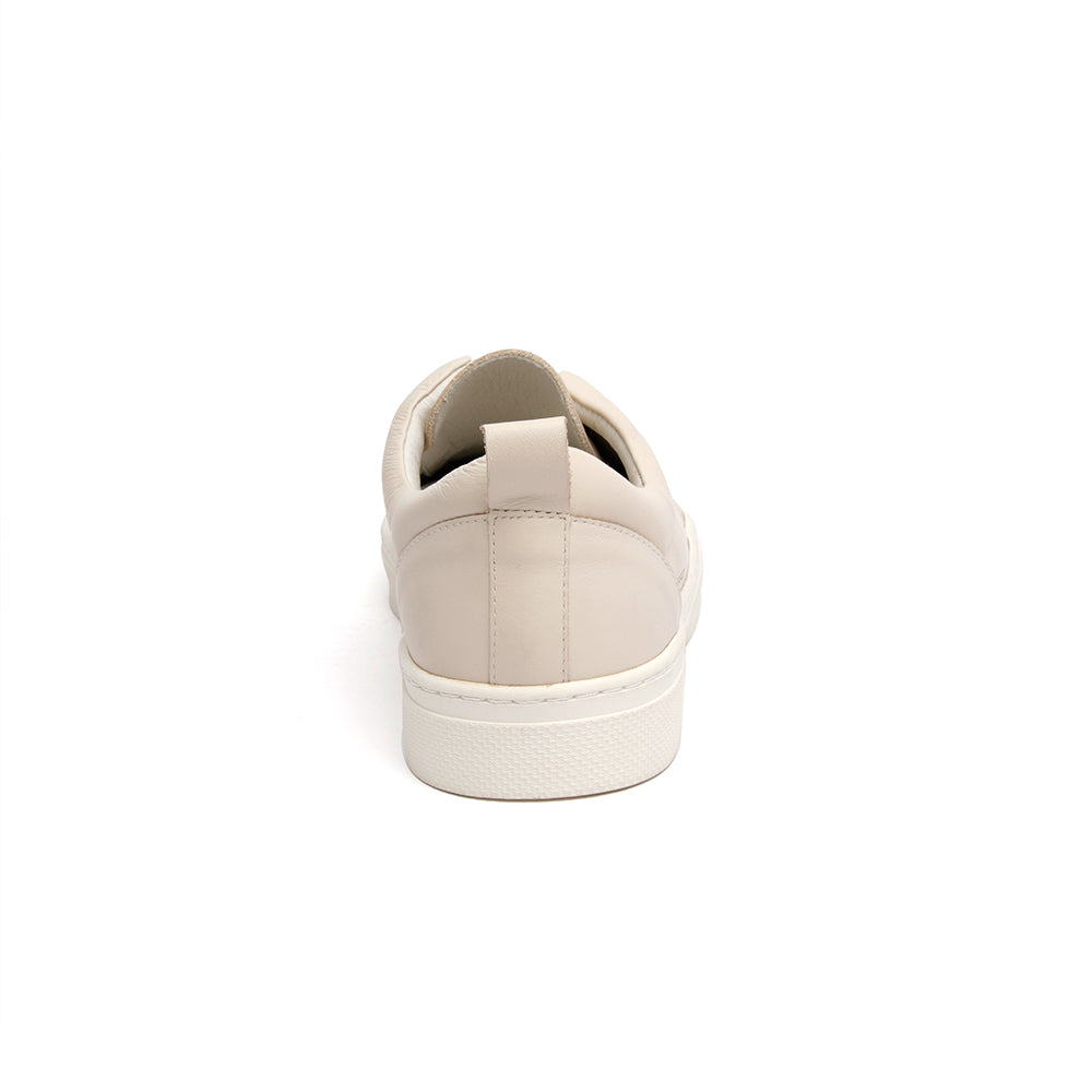 Women's Meister Whitecap Gray Leather Low Tops 94384-880 - ROYAL ELASTICS