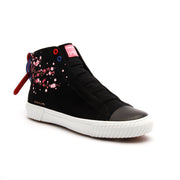 Women's Harajuku Sakura Black Canvas High Tops 94783-991 - ROYAL ELASTICS