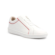 Women's Duke White Pink Leather Sneakers 95291-001 - ROYAL ELASTICS