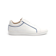 Women's Duke White Blue Leather Sneakers 95291-005 - ROYAL ELASTICS