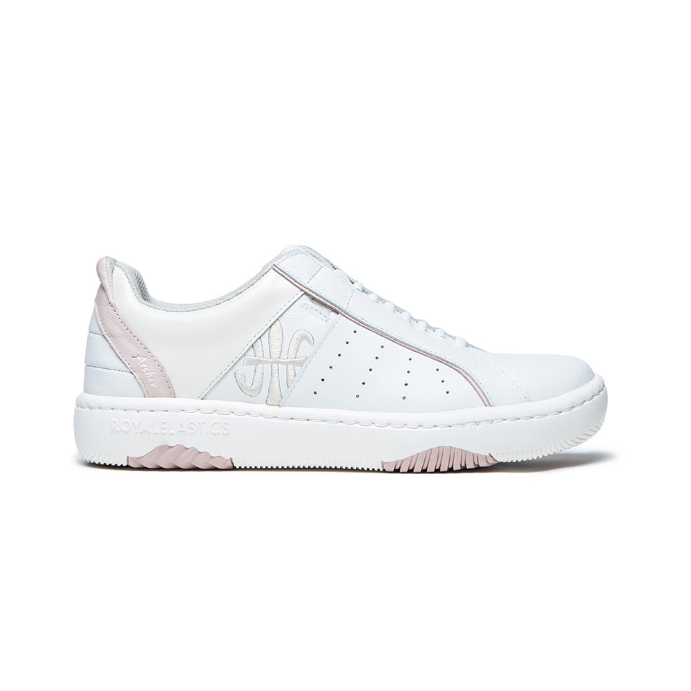 Women's Icon 2.0X White Pink Leather Sneakers 96312-001