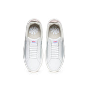 Women's Icon Archer White Pink Blue Leather Sneakers 96394-081 - ROYAL ELASTICS