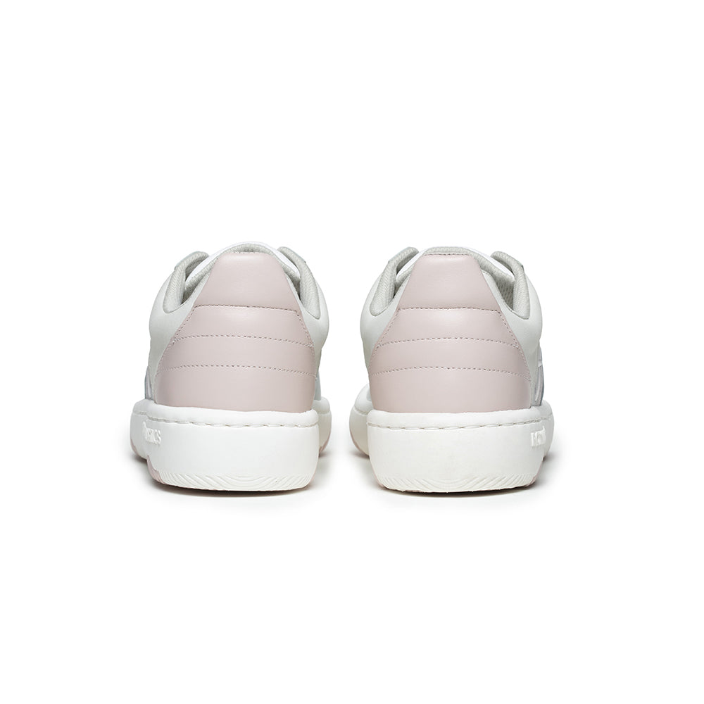 Women's Icon Archer White Pink Blue Leather Sneakers 96394-081 - ROYAL ELASTICS