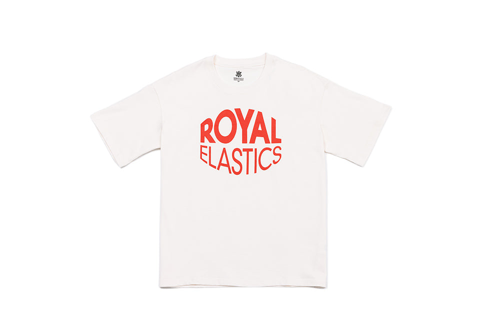 Loose Fit Unisex Logo T-shirt Beige