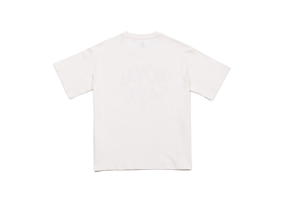 Loose Fit Unisex Logo T-shirt Beige