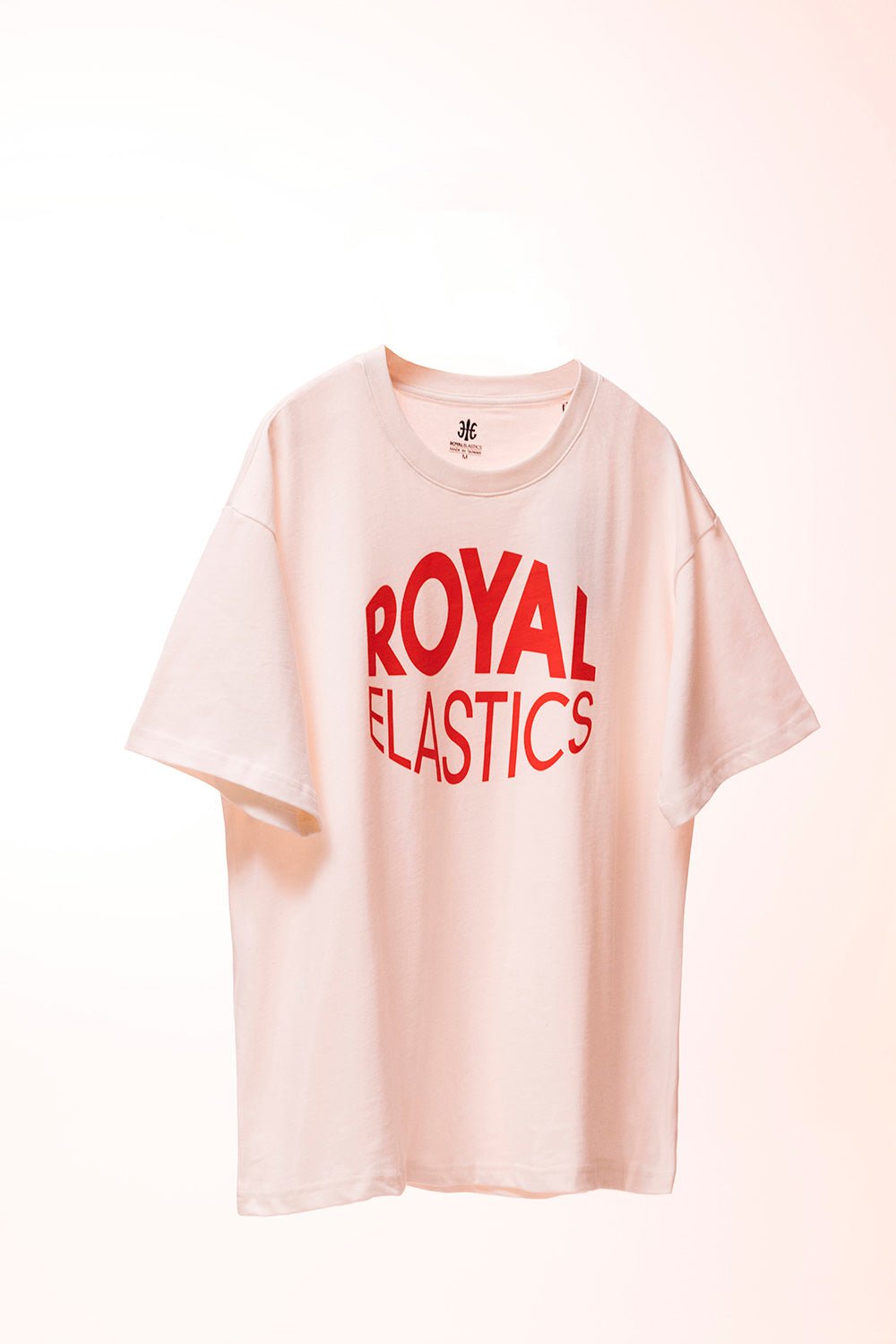 Loose Fit Unisex Logo T-shirt Beige