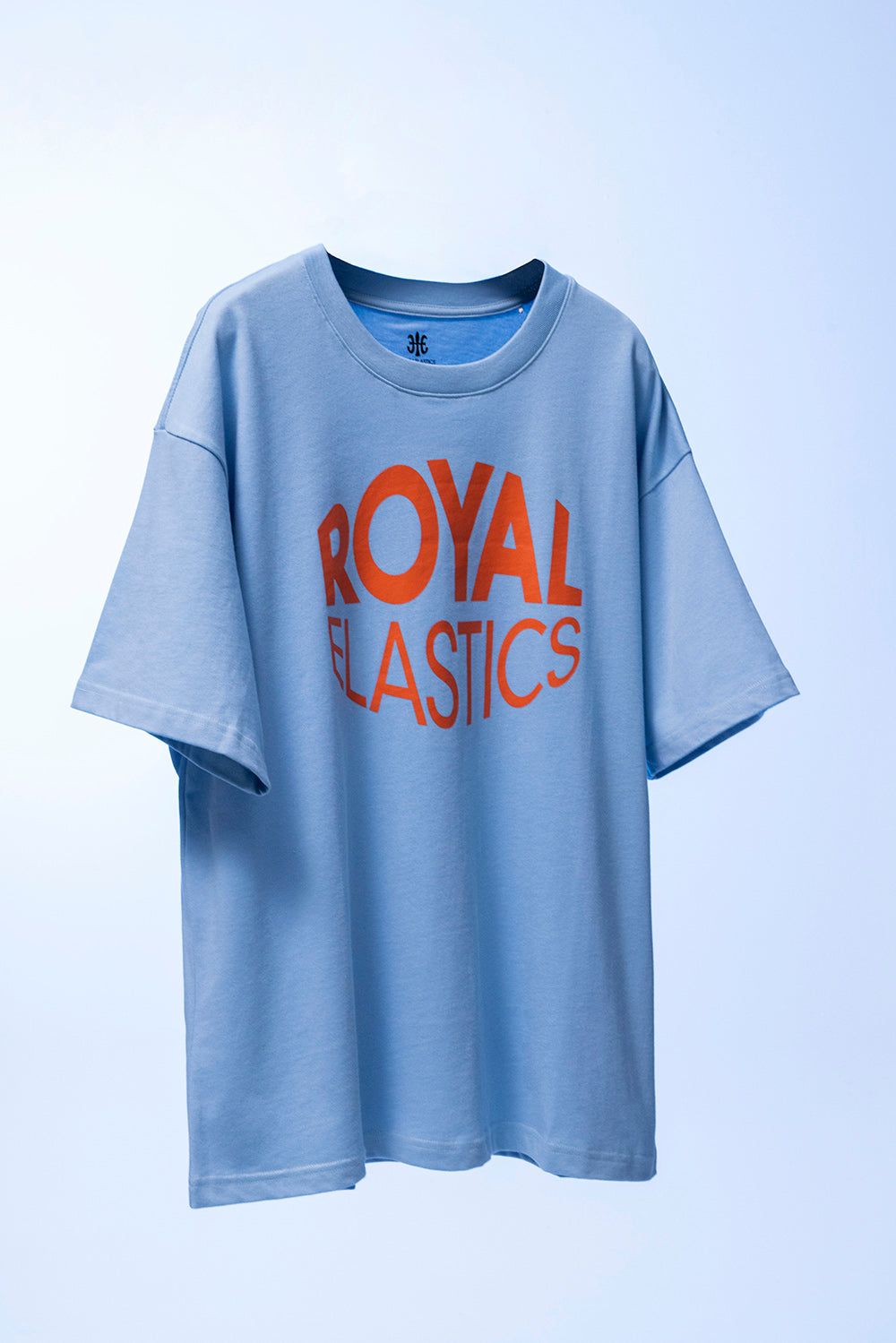 Loose Fit Unisex Logo T-shirt Water Blue