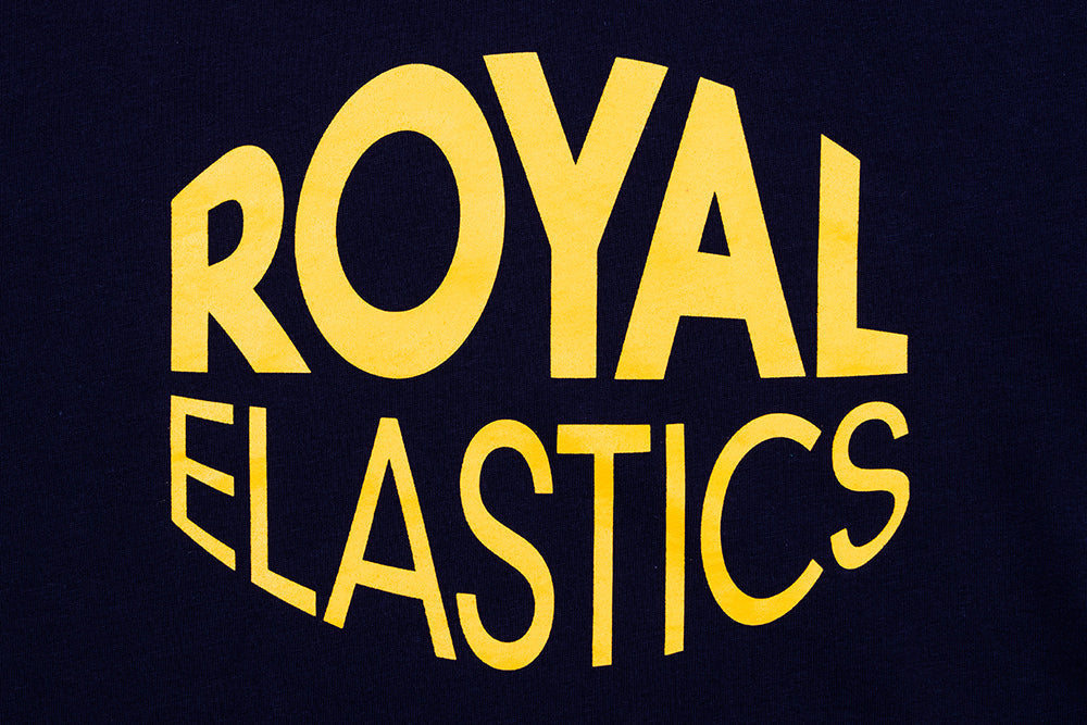 Loose Fit Unisex Logo T-shirt Navy Blue