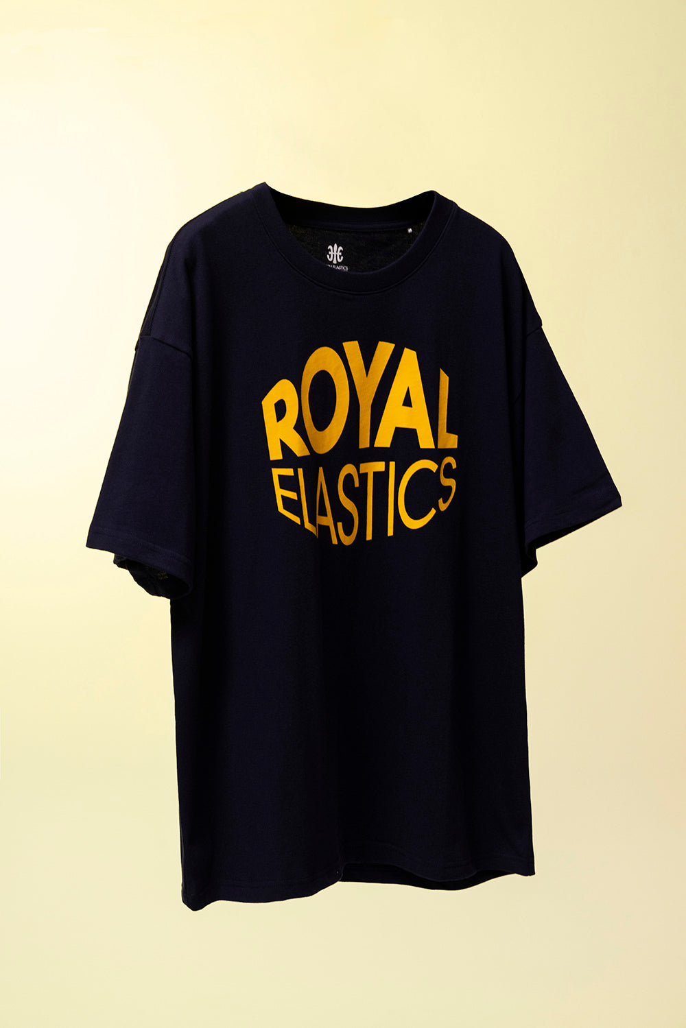 Loose Fit Unisex Logo T-shirt Navy Blue