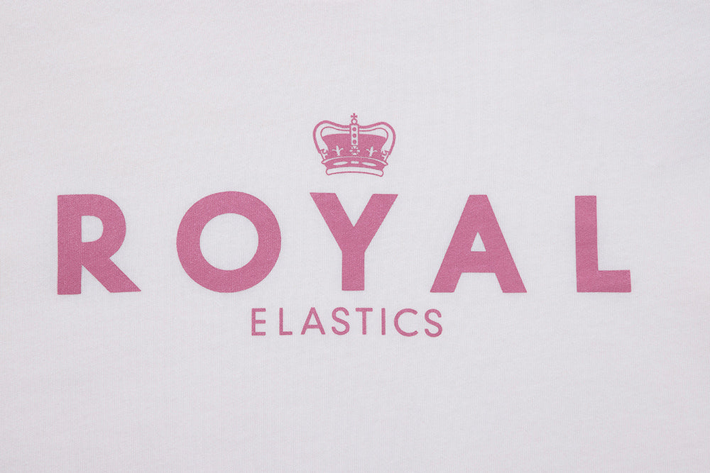 Loose Fit Women Logo T-shirt Beige