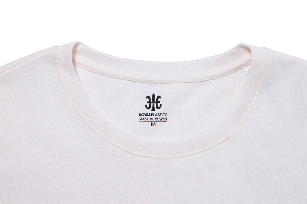 Loose Fit Women Logo T-shirt Beige