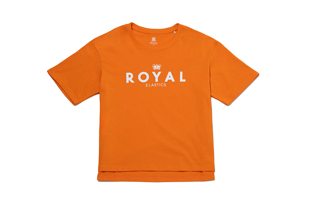 Loose Fit Women Logo T-shirt Orange R31932-220