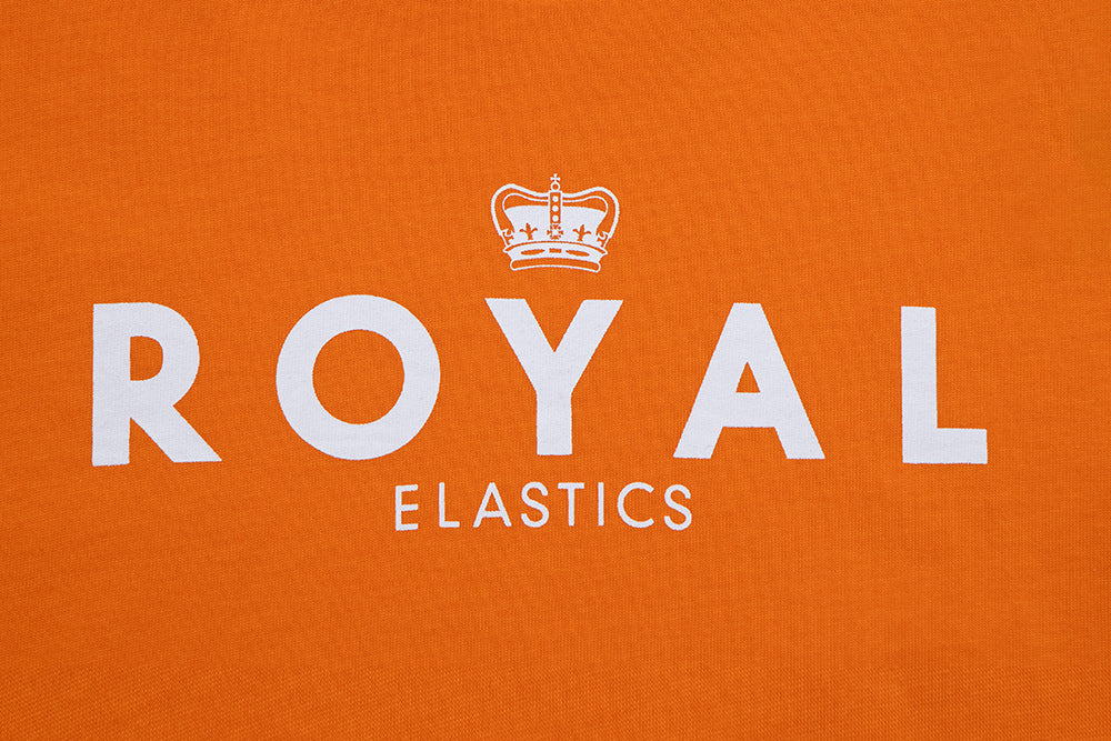 Loose Fit Women Logo T-shirt Orange