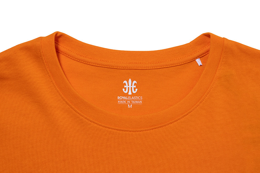 Loose Fit Women Logo T-shirt Orange