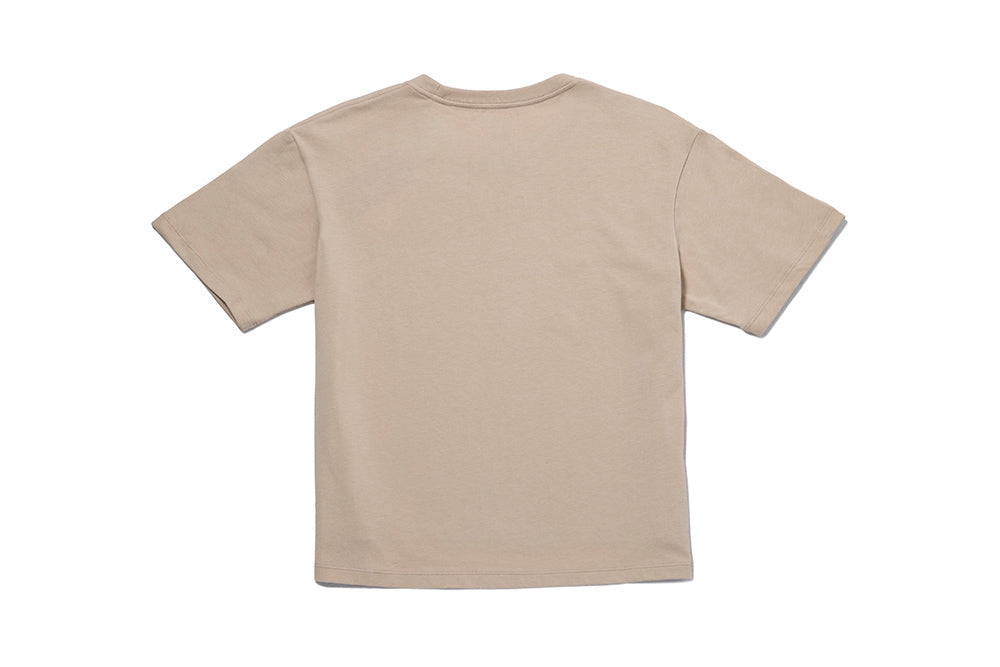 Loose Fit Women Logo T-shirt Khaki R31932-770