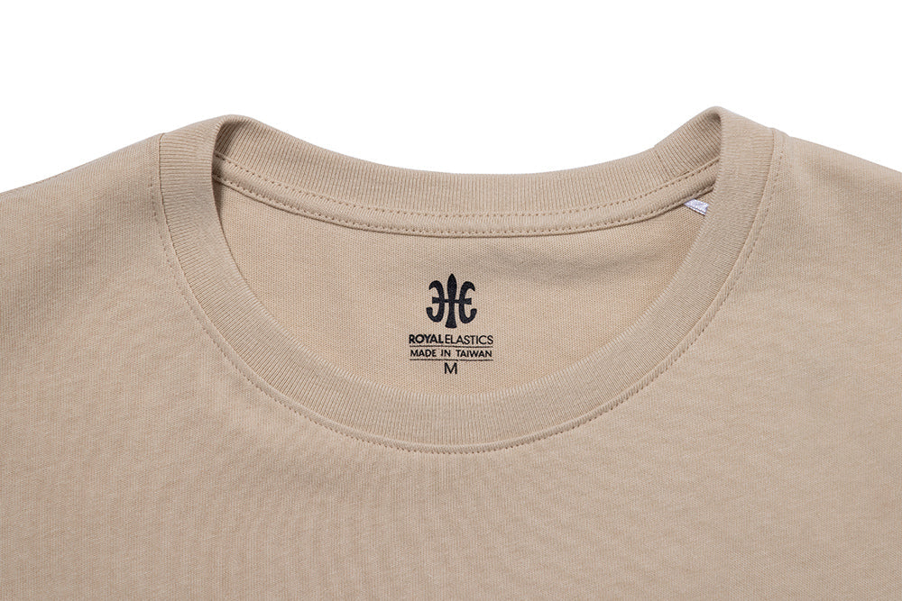 Loose Fit Women Logo T-shirt Khaki
