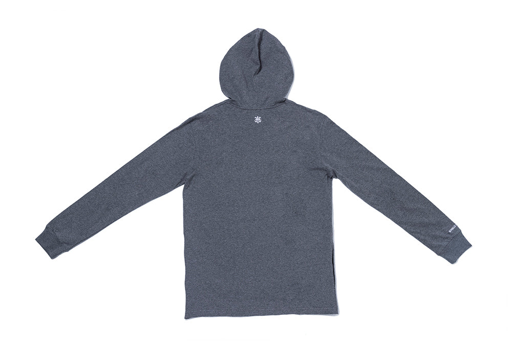 Unisex Lightweight Hoodie Dark Gray