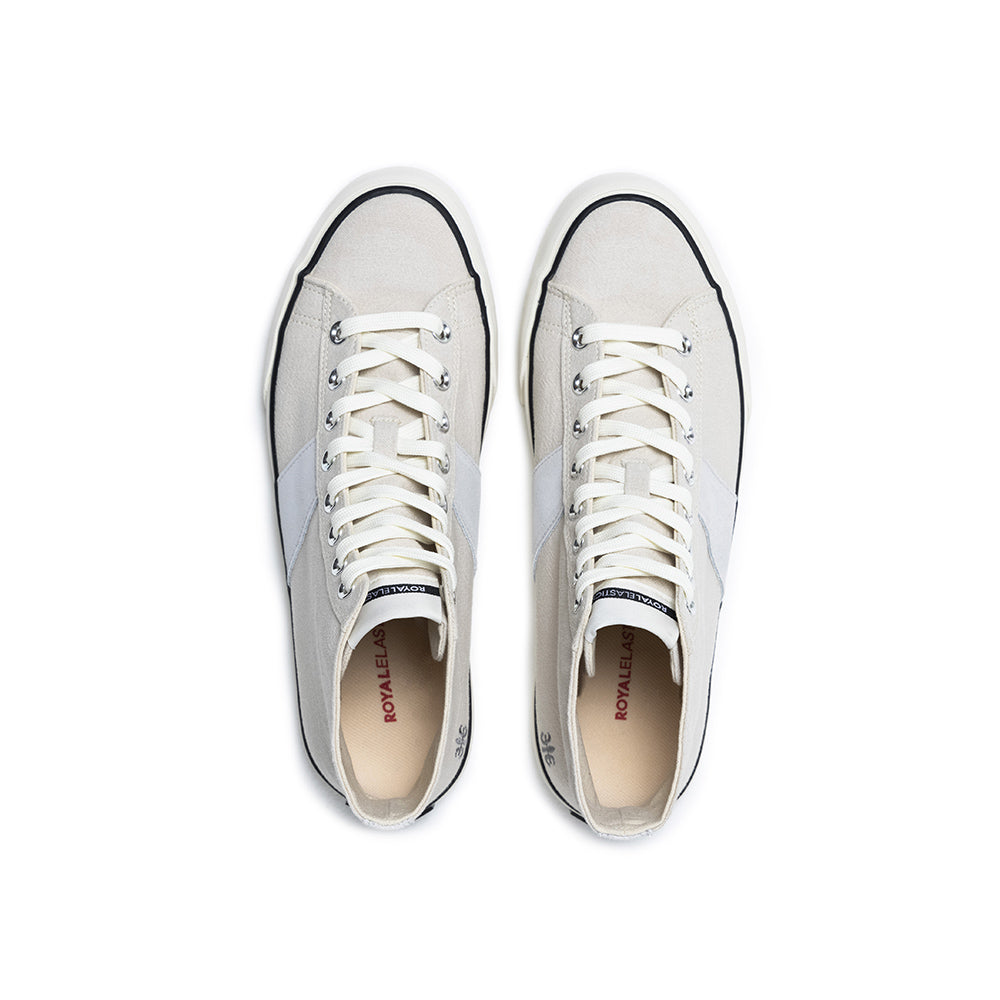 Men's Zone Hi Beige Canvas Hi Tops