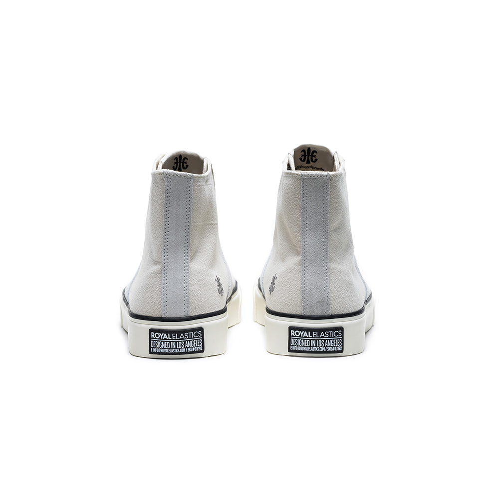 Men's Zone Hi Beige Canvas Hi Tops
